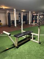 Bankdruk bank met haltersteun, Sport en Fitness, Fitnessmaterialen, Ophalen, Gebruikt, Borst, Fitnessbank