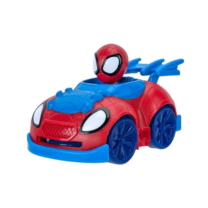 Spidey and his Amazing friends: Disc Dashers Auto Spidey, Kinderen en Baby's, Speelgoed | Actiefiguren, Nieuw, Ophalen of Verzenden