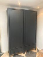 Bruine Kledingkast - Zo Goed Als Nieuw, 200 cm of meer, Zo goed als nieuw, Met lade(s), 25 tot 50 cm