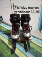 Fila Wizy verstelbare schaatsen maat 32-35, geslepen, Ophalen of Verzenden, Gebruikt, Combinoren, Overige merken