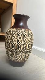 Jasba bruine robuuste vaas vintage, Antiek en Kunst, Antiek | Vazen, Ophalen of Verzenden