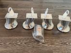 4 Hettich ‘Atia’ kastpoten + duraline middenpoot, Ophalen of Verzenden, Nieuw, Overige typen