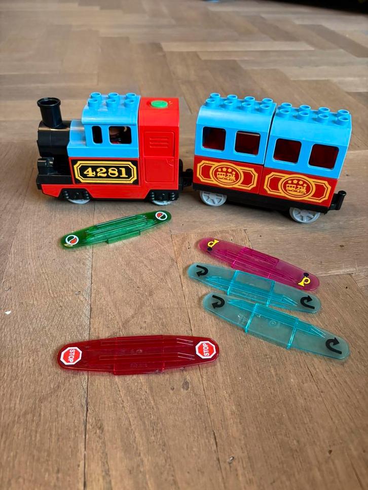 Intelligent train: Trein van set 10507, Kinderen en Baby's, Speelgoed | Duplo en Lego, Zo goed als nieuw, Duplo, Ophalen of Verzenden