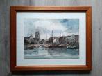 M.L Middelhoek (1898-1986) - Stadsgezicht (naar Jacob Maris), Ophalen of Verzenden