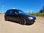 Toyota Starlet 1.5 5efe swap 16V 1998, Auto's, Voorwielaandrijving, Zwart, 4 cilinders, Starlet
