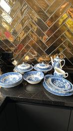 Blauw Antiek ogend Servies - Vaatwasmachinebestendig, Ophalen