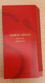 Giorgio Armani red Musk passione edp 1,2 ml nieuw, Ophalen of Verzenden, Nieuw