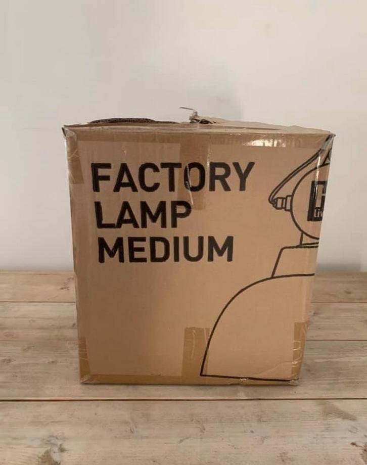 Industriële Hanglamp - Fabriekslamp, Huis en Inrichting, Lampen | Hanglampen, Nieuw, 50 tot 75 cm, Metaal, Ophalen of Verzenden