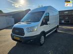 Ford Transit 350 2.0 TDCI L2H3 DC Trend,Airco,Trekhaak,Apk,N, Stof, Zwart, 4 cilinders, Wit