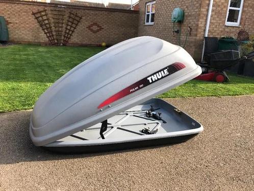 Te huur: Thule dakkoffer 350L, Auto diversen, Dakkoffers, Gebruikt, Ophalen