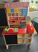 Speelgoed kraam met heel veel toebehoren, Ophalen, Zo goed als nieuw, Hout, Speelkeuken
