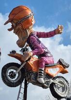 Polyester carnavalspop op crossmotor, Ophalen, Gebruikt, Overige typen, Carnaval