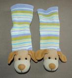 Prenatal ratelsok rammelsokjes hondjes baby sokje met ratel, Jongetje of Meisje, Nieuw, Ophalen of Verzenden, Prenatal