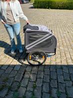 Hondenfietskar, Fietsen en Brommers, Fietsaccessoires | Aanhangers en Karren, Ophalen of Verzenden, Gebruikt, Hondenkar, Opvouwbaar