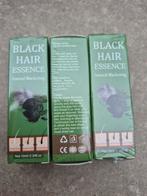 3x Black Hair Essence - Natuurlijke Haarkleuring, Ophalen of Verzenden, Nieuw, Haarverzorger of -hersteller