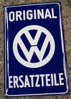 VW original ersatzteile emaillen reclame bord  Volkswagen, Reclamebord, Ophalen of Verzenden, Zo goed als nieuw