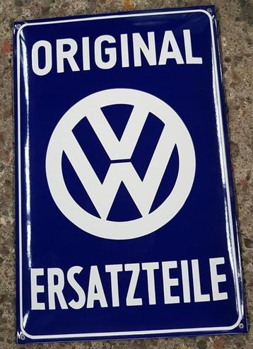 VW original ersatzteile emaillen reclame bord  Volkswagen 