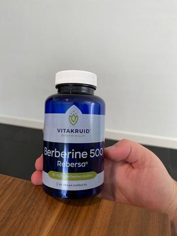 Vitakruid Berberine 500 Rebersa - 90 capsules - Nieuw! beschikbaar voor biedingen