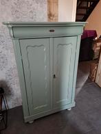 Brocante biedermeier meidenkast, baby, hang/leg, Ophalen, 50 tot 70 cm, 105 cm of meer, 100 cm of meer
