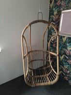 Rotan hangstoel, Gebruikt, Bruin, Ophalen of Verzenden, Eén