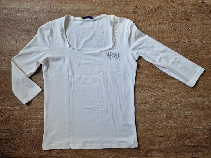 Wit shirt van Versace Jeans NIEUW Maat 36, Kleding | Dames, T-shirts, Nieuw, Maat 36 (S), Wit, Korte mouw, Ophalen of Verzenden