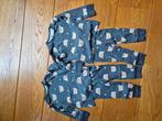 2 pyjama's maat 74/80, Kinderen en Baby's, Babykleding | Maat 74, Nacht- of Onderkleding, Gebruikt, Ophalen of Verzenden, Hema