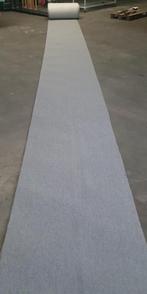 Nieuwe Tapijtloper. Kleur grijs. 1 rol: 35 m lang, Nieuw, Grijs, Rechthoekig, 50 tot 100 cm