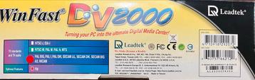 Leadtek WinFast DV2000 Nieuw in Doos - Retro TV Kaart beschikbaar voor biedingen