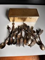 Zilveren lepeltjes en vorkjes, Antiek en Kunst, Antiek | Goud en Zilver, Ophalen of Verzenden