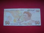 Bankbiljet Turkije 50 Lira 1970., Verzenden, Zuidoost-Azië, Los biljet