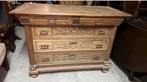 Antiek houten dressoir met lades, Ophalen, Zo goed als nieuw, Minder dan 100 cm, Kersenhout