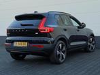 Volvo XC40 Recharge P8 408pk AWD R-Design | SOH € 19.850,0, Gebruikt, Leder en Stof, Zwart, Origineel Nederlands