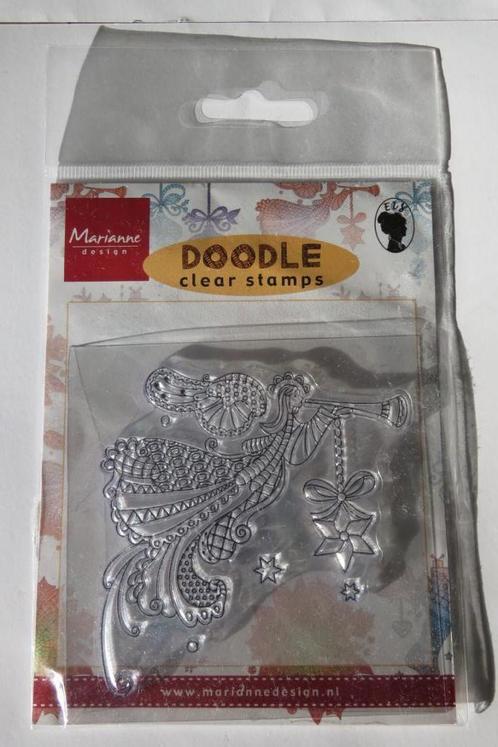 Stempel Marianne Design ews2220 doodle, Hobby en Vrije tijd, Stempelen, Nieuw, Clearstamp, Ophalen