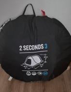 Quechua 2 seconds 3 Fresh & Black tent, Caravans en Kamperen, Tenten, Ophalen, Gebruikt, Tot en met 2
