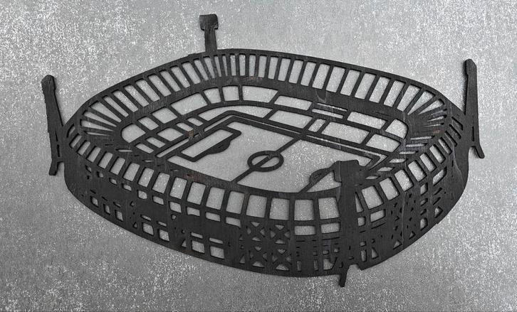Stadion De Kuip – 3D houten model – Feyenoord Rotterdam 38cm, Verzamelen, Sportartikelen en Voetbal, Nieuw, Overige typen, Feyenoord