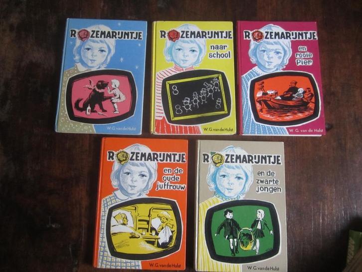 Van de Hulst 5x Rozemarijntje school/Pier/juffrouw/jongen, Boeken, Kinderboeken | Jeugd | onder 10 jaar, Gelezen, Ophalen of Verzenden