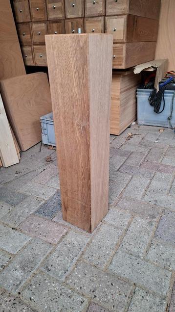 Tafelpoten, massief hout 15*15 cm, 100% nieuw beschikbaar voor biedingen