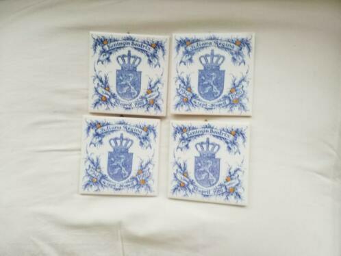 Tegeltjes koningshuis Beatrix en Juliana, Verzamelen, Koninklijk Huis en Royalty, Ophalen of Verzenden