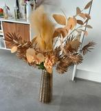 Kunstbloemen in hoge vaas, Ophalen, Zo goed als nieuw