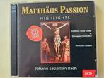 2CD JS Bach - Matthäus Passion Highlights - Leusink, Ophalen of Verzenden, Barok, Zo goed als nieuw, Vocaal