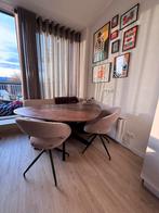 2 Trendhopper Draaibare Eetkamerstoelen, Huis en Inrichting, Stoelen, Ophalen, Twee, Bruin, Zo goed als nieuw