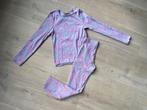 Tweedelige pyjama set lila C&A maat 134, Nacht- of Onderkleding, C&A, Meisje, Ophalen of Verzenden
