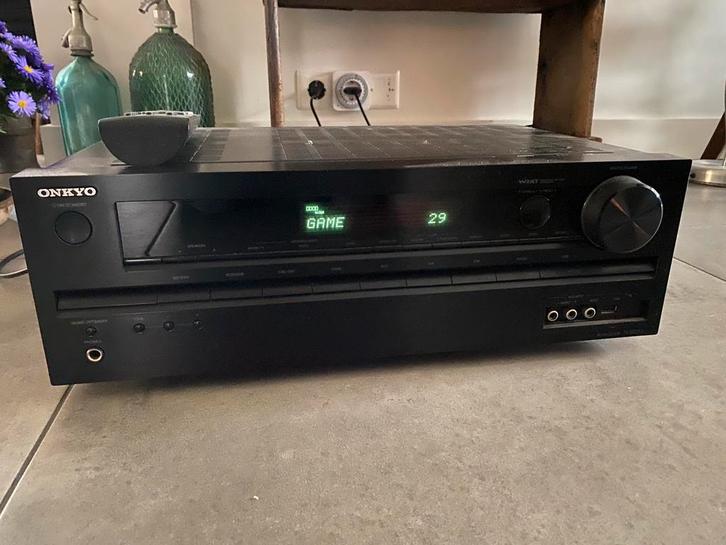 Mooie AV versterker Onkyo Tx-Sr313 B, Audio, Tv en Foto, Versterkers en Receivers, Ophalen of Verzenden