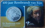 Coincard 5 euro munt Rembrandt van Rijn 2006 UNC, Postzegels en Munten, Munten | Nederland, Ophalen of Verzenden, Koningin Juliana