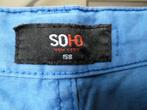 158 blauwe broek merk soho kleur blauw, Soho, Broek, Zo goed als nieuw, Verzenden