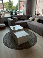 Rond vloerkleed groen 120 cm, Huis en Inrichting, 100 tot 150 cm, Rond, Ophalen of Verzenden, Zo goed als nieuw