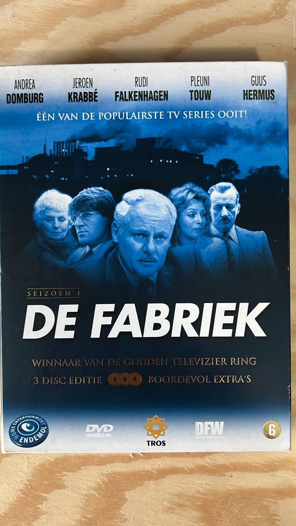 De Fabriek - Seizoen 1 DVD, Cd's en Dvd's, Dvd's | Tv en Series, Zo goed als nieuw, Drama, Boxset, Alle leeftijden, Ophalen of Verzenden