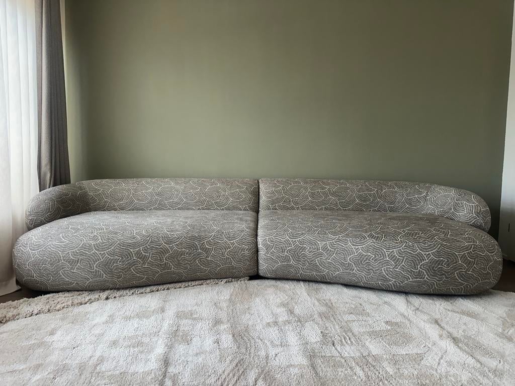 Westwing Alba bank 4-persoons zo goed als nieuw, Huis en Inrichting, Banken | Bankstellen, Ophalen, Zo goed als nieuw, Rechte bank