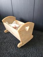 Wiegje voor de pop steigerhout, Kinderen en Baby's, Babywiegjes en Ledikanten, Ophalen, Zo goed als nieuw, Wieg