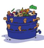 Tijgerwormen voor in een wormenhotel of compostvat/bak, Ophalen, Compost